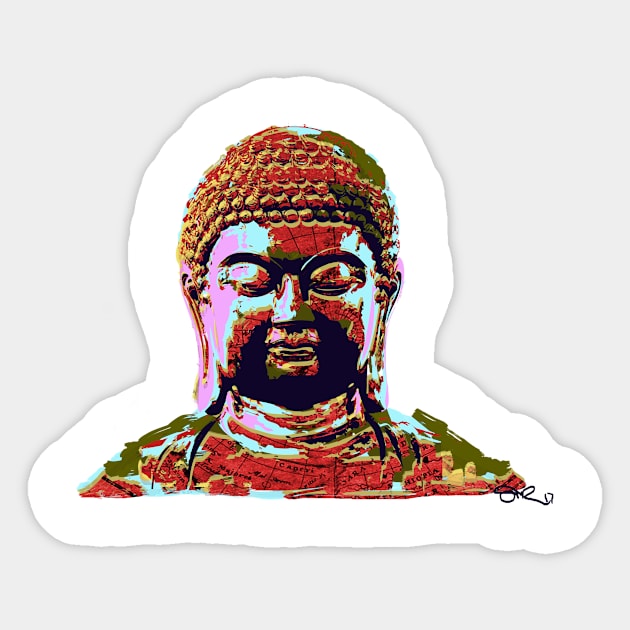 Buddha Sticker by szartwork